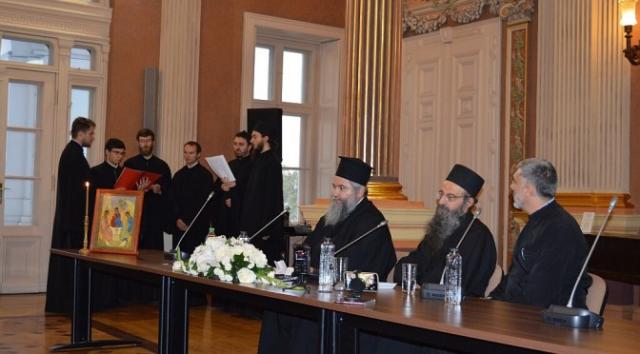 Părintele Makarios Simonopetritul a conferențiat la Arad