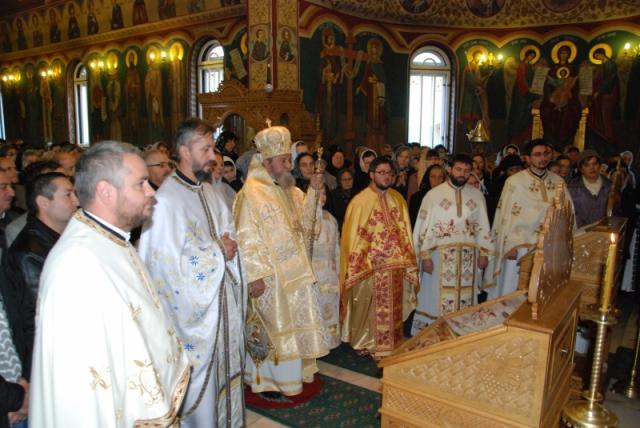 Mitropolitul Laurențiu Streza a liturghisit la Mănăstirea Sighișoara