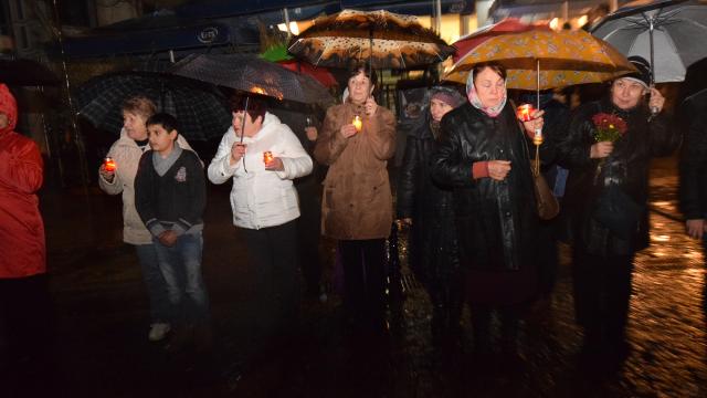 Prin ploaie și frig, pe „Calea Sfinților”