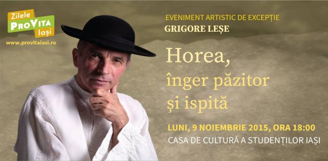 Grigore Leșe vine de Zilele Pro Vita la Iași
