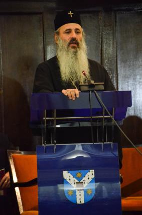 Părintele Dionisie de la Colciu - deschiderea oficială a Simpozionului