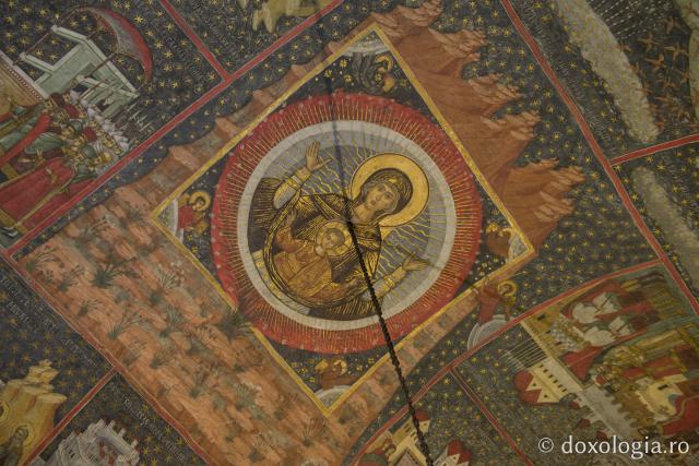 Frescă din biserica mare a Mănăstirii Sucevița
