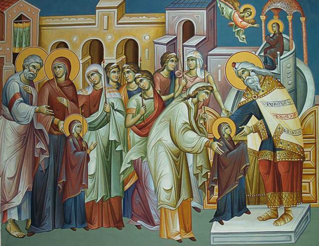 Panegiric la Praznicul Intrării în biserică a Maicii Domnului – Pr. Vasile Gordon