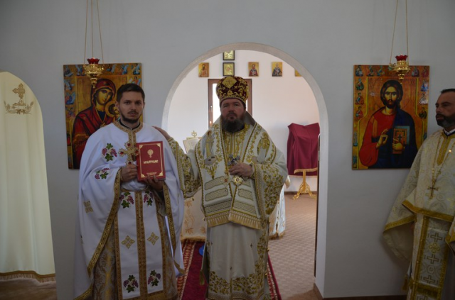 Prima Liturghie arhierească în noul paraclis din Parohia Holod, Protopopiatul Tinca