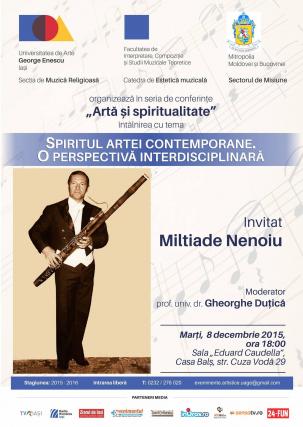 „Spiritul artei contemporane. O perspectivă interdisciplinară”