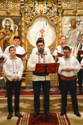 Corul „Byzantion” a lansat primul său album de colinde