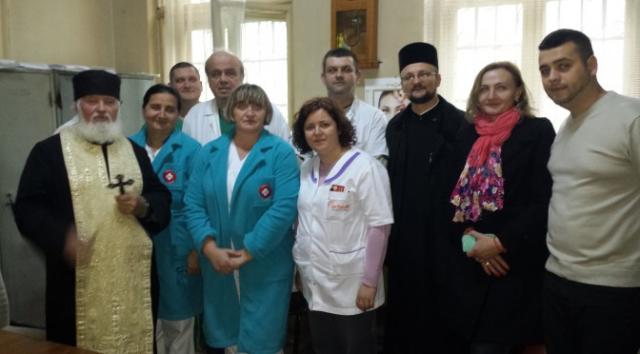 Acțiuni filantropice la spitalele de Psihiatrie și TBC, Arad