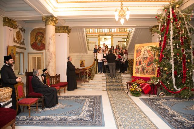 Colindători la Reședința Mitropolitană - Parohia Aroneanu