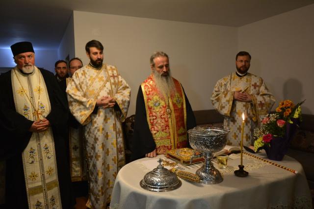 Sfințire de casă parohială la Tătăruși