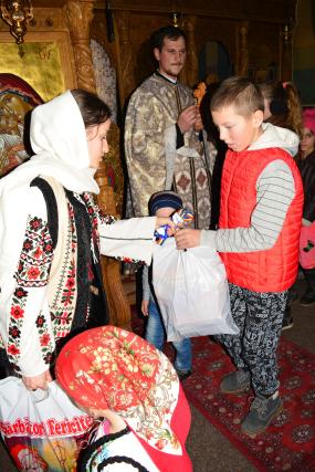 Proiect social-filantropic în Parohia Poiana - Brăești