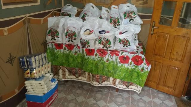 Proiect social-filantropic în Parohia Poiana - Brăești