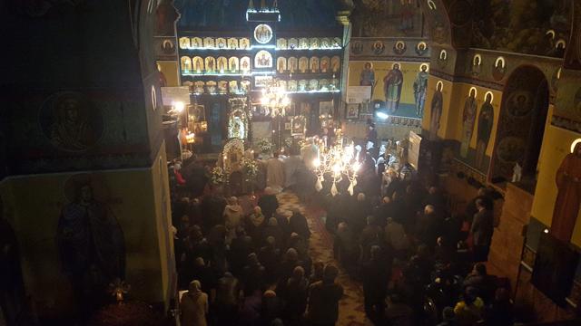 Slujbe oficiate în sobor, în Parohia Filioara