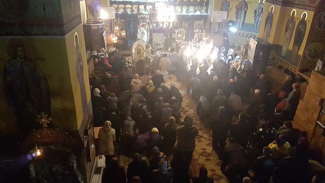 Slujbe oficiate în sobor, în Parohia Filioara