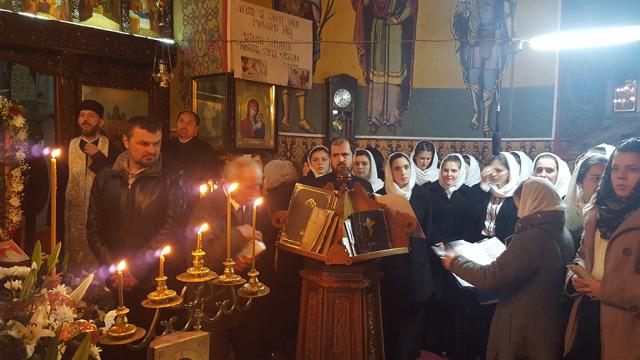 Slujbe oficiate în sobor, în Parohia Filioara