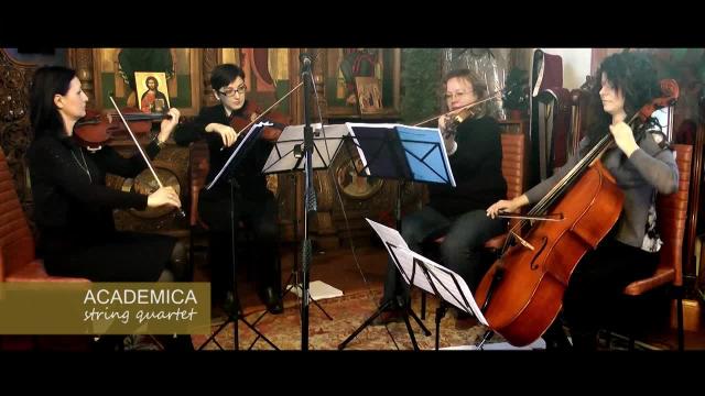 Concert de Crăciun susținut de „ACADEMICA string quartet”, la Parohia Toma Cozma din Iași