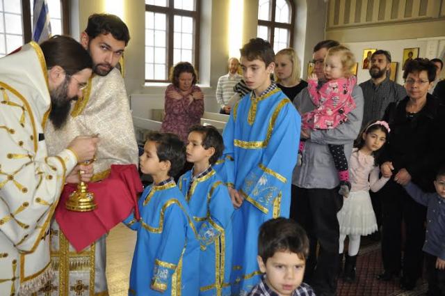 Sfinții Trei Ierarhi au fost cinstiți la Uppsala, Suedia