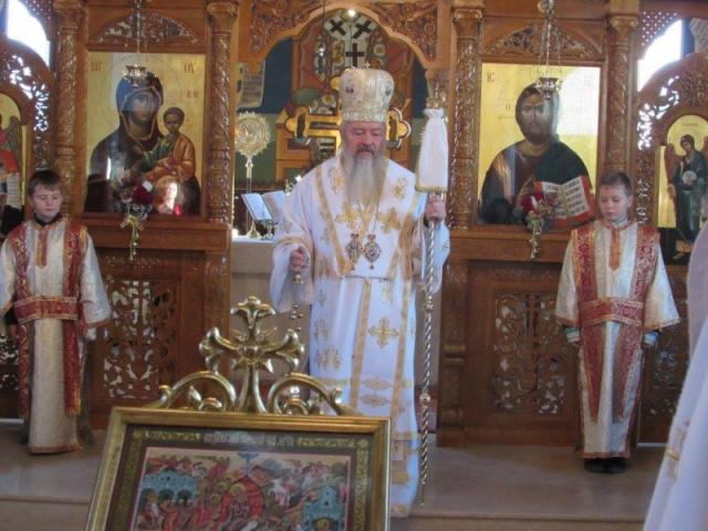 Parohia „Adormirea Maicii Domnului” din Cluj a primit vizita Înaltpreasfințitului Andrei
