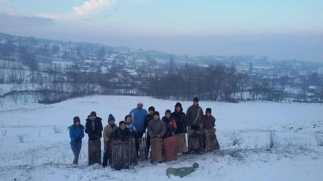 Proiectul misionar-filantropic „Iarna pe uliţă”