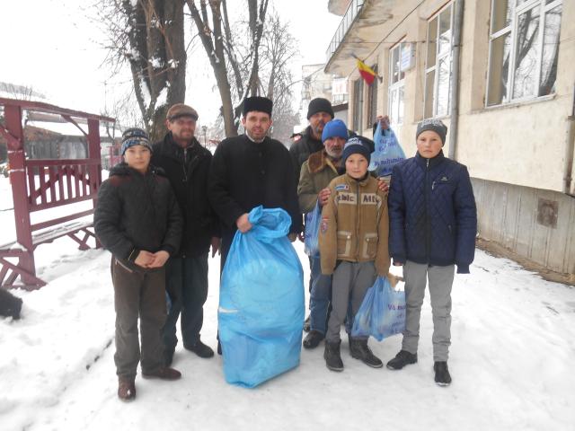Proiectul misionar-filantropic „Iarna pe uliţă”