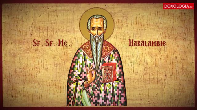 Troparul Sfântului Sfințit Mucenic Haralambie