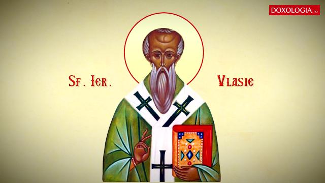 Troparul Sfântului Ierarh Vlasie, Episcopul Sevastiei