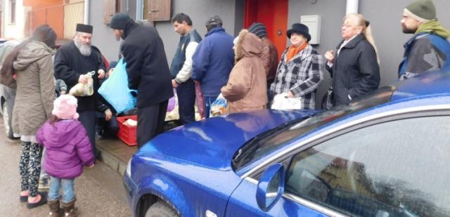 Alimente pentru 130 de persoane defavorizate, la Arad
