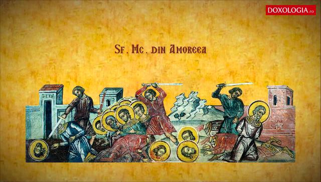 Sfinții 42 de Mucenici din Amoreea