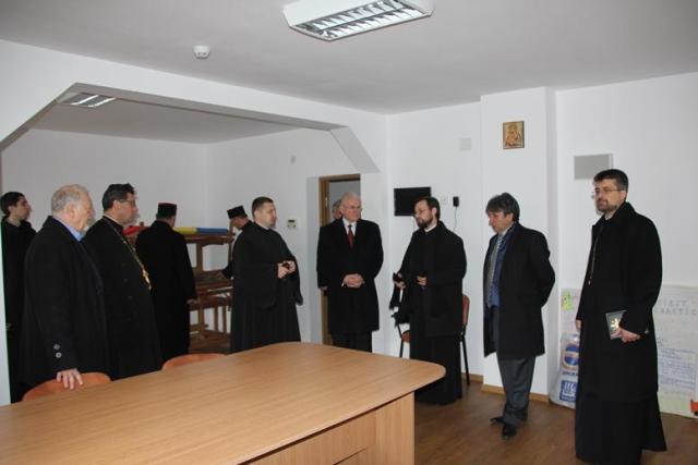 Adunare eparhială într-un centru de ocrotire socială