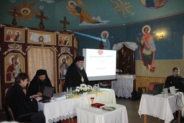 Adunare eparhială într-un centru de ocrotire socială