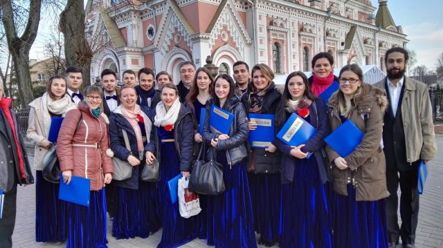 Marele Premiu pentru Corul „Aletheia“ al Bisericii Bărboi din Iaşi, la Grodno