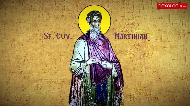 Troparul Sfântului Cuvios Martinian