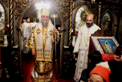 Înaltpreasfințitul Părinte Irineu a slujit la Paraclisul „Sfântul Gheorghe Vechi” din Craiova