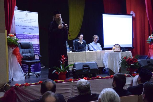 Conferință semestrială preoțească: „Preotul și tânărul împreună pe drumul către Dumnezeu“.