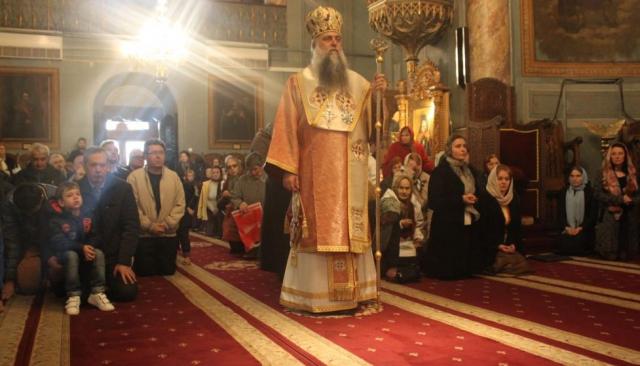 Duminica Ortodoxiei, la Catedrala Arhiepiscopală din Râmnicu Vâlcea