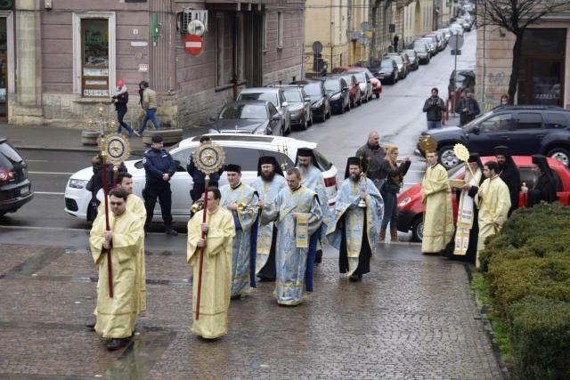 Moaștele Sfântului Gheorghe din Drama au ajuns la Cluj