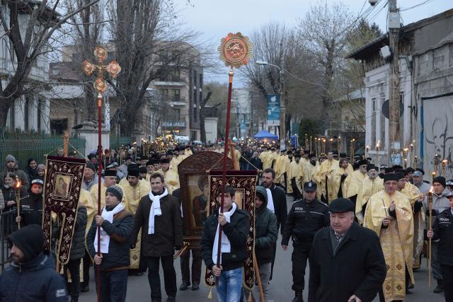Procesiunea „Lumina Ortodoxiei” a avut loc la Bucureşti