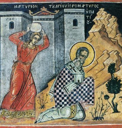 Sfântul Sfințit Mucenic Ipatie, Episcopul Gangrei