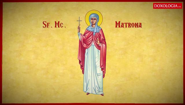 Sfânta Muceniță Matrona din Tesalonic