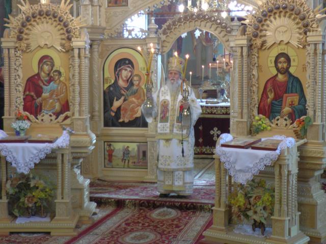Slujire arhierească în Parohia Colacu