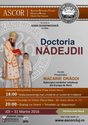 Episcopul Macarie Drăgoi se va întâlni cu tinerii din Cluj