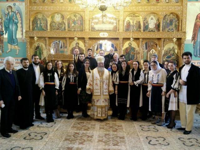 Preasfinţitul Ilarion a liturghisit la Biserica „Naşterea Domnului” din Sibiu