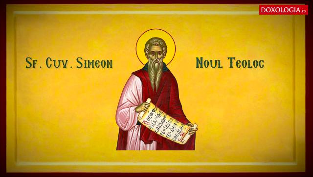 (Video) Troparul Sfântului Cuvios Simeon Noul Teolog