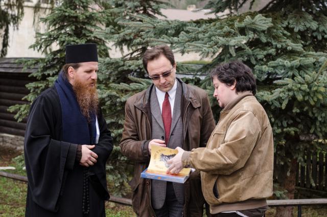 Participanţii Conferinţei „Faith and Community around the Mediterranean in Late Antiquity and the Middle Ages“, în vizită la Mănăstirea Putna