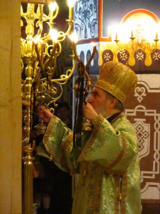 Duminica Floriilor, la Catedrala Arhiepiscopală din Arad