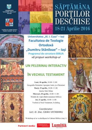 „Săptămâna Porților Deschise”, la Facultatea de Teologie Ortodoxă din Iași
