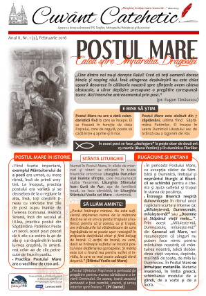 Mesaj catehetic într-o abordare inedită