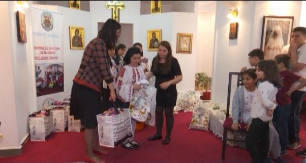 Daruri pentru copiii de la Centrul de zi „Sfânta Sofia” din Bucureşti