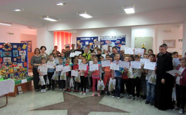 Festival de arte vizuale, la Centrul Școlar pentru Educație Incluzivă „Elena Doamna” din Focșani