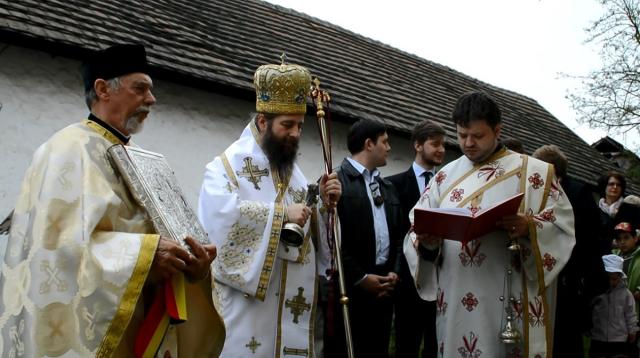 Slujire arhierească la Crâstor (Ungaria), în duminica a IV-a din Postul Mare
