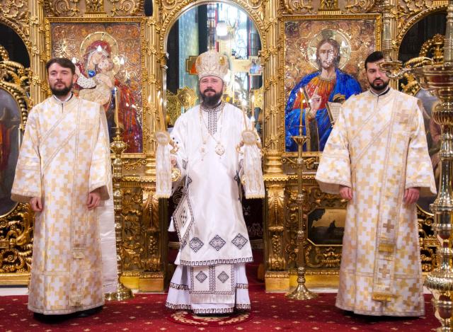 Preasfinţitul Macarie a slujit la Catedrala Patriarhală din Bucureşti
